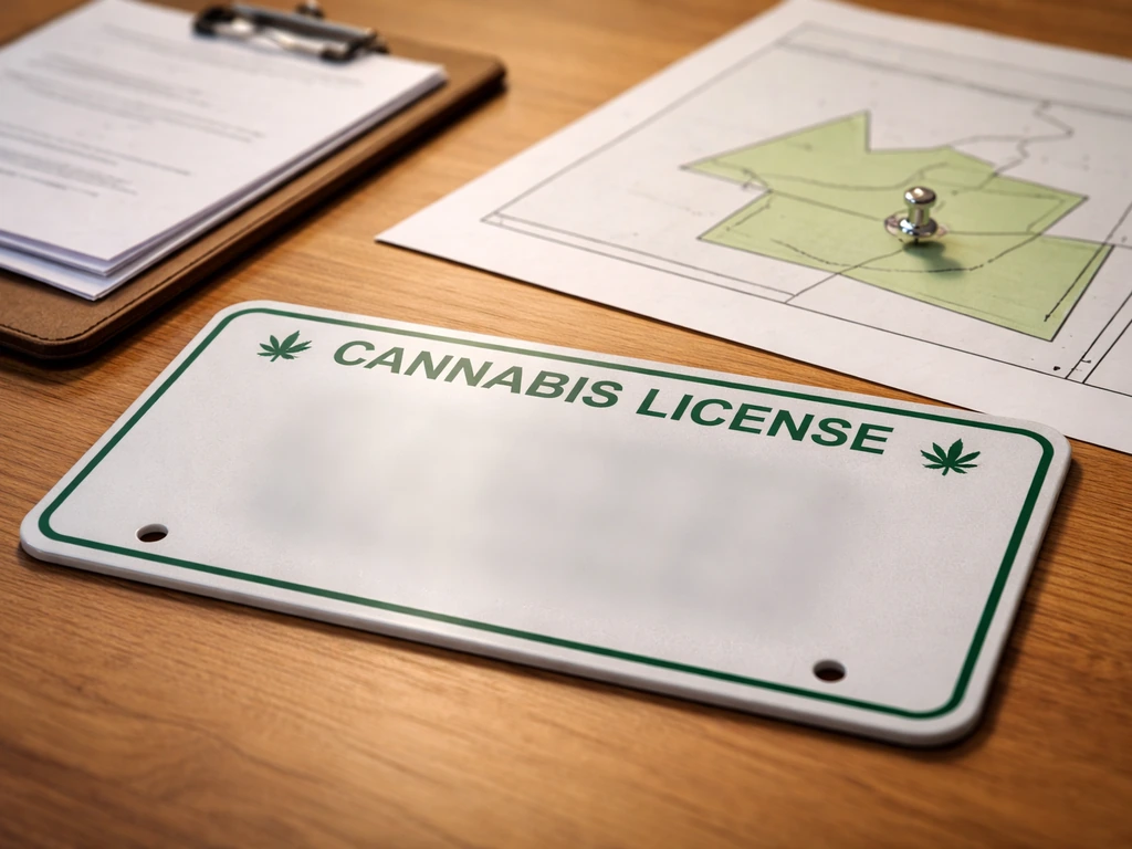 A Place to Grow License Plate: Cannabis Licensing Guide